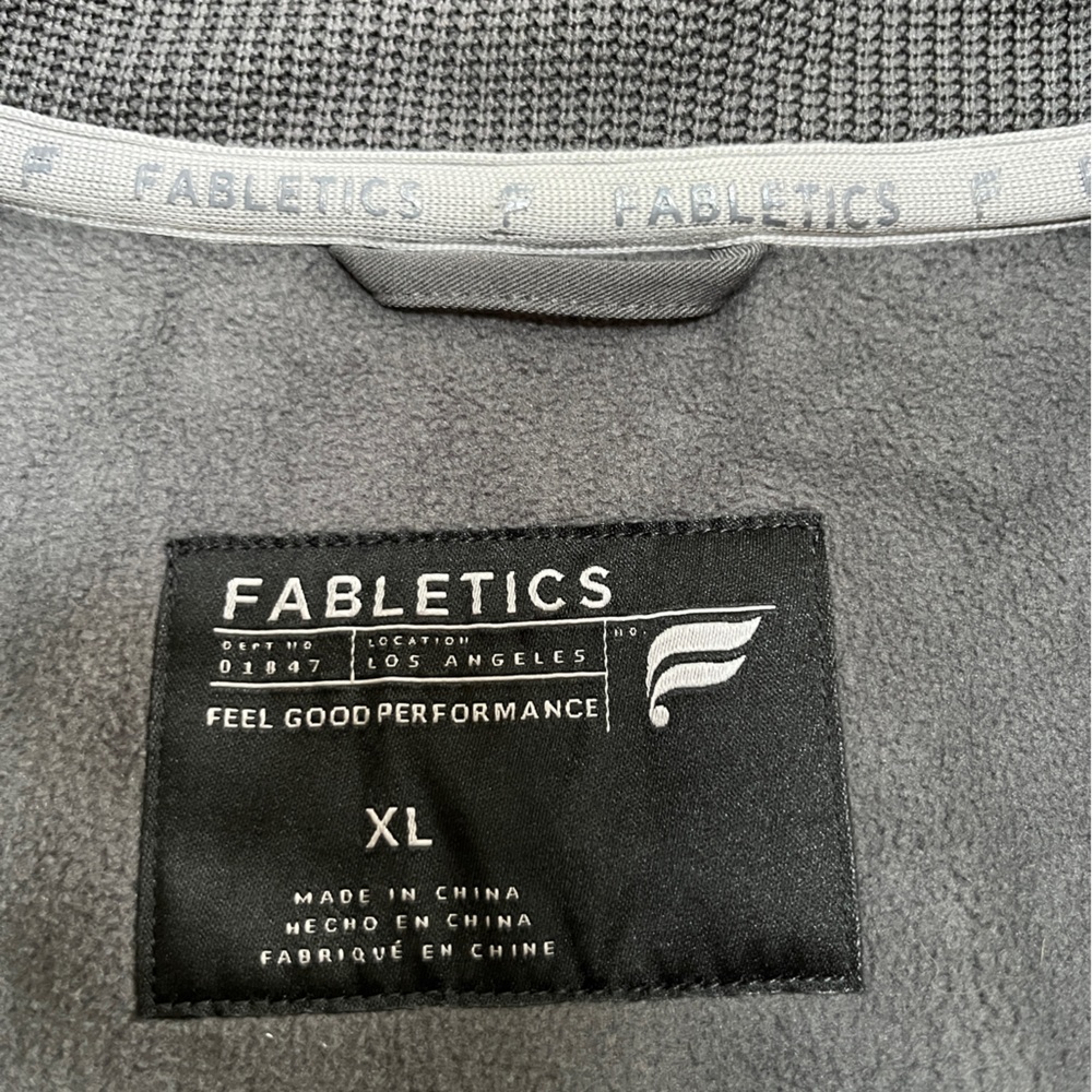 Fabletics Gray Lightweight Jacket - Picture 12 of 14